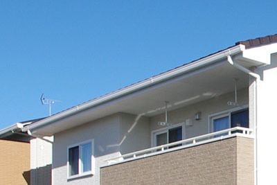 軒先すっきりの雨とい